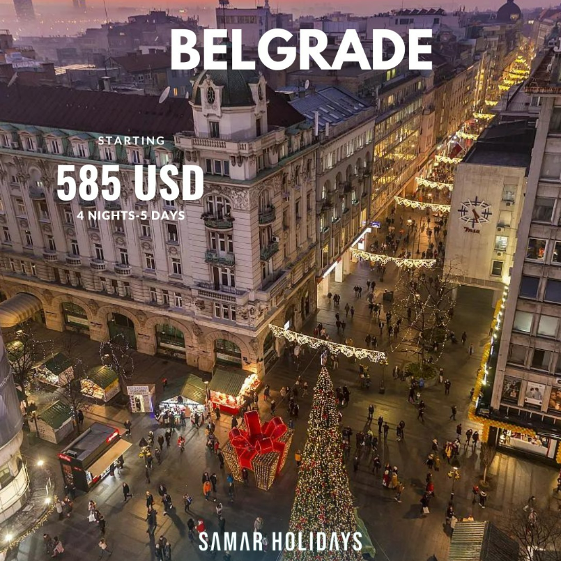 picture of belgrade christmas package starting 585$